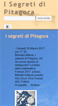 Mobile Screenshot of isegretidipitagora.com